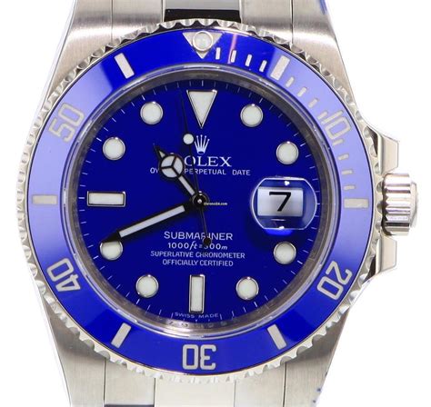 Rolex submariner Smurf for sale